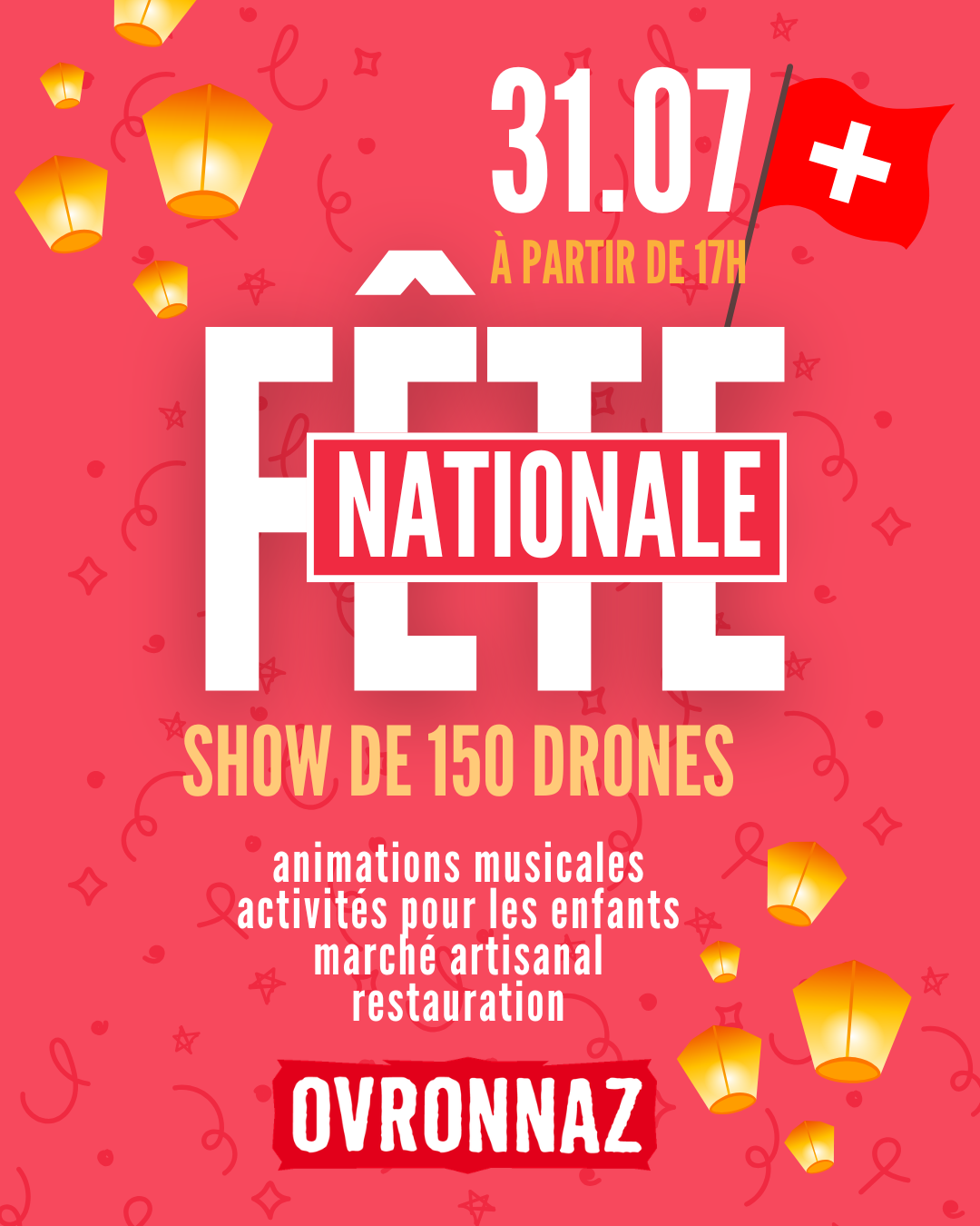 Fête Nationale – Ovronnaz